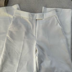 White zara pants